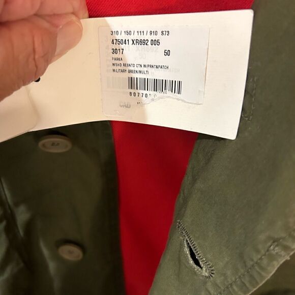 SOLD!!!!!!!!!!!! Gucci green dragon field jacket, size 50 made in Italy - Picture 5 of 11